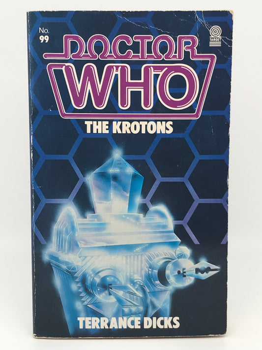 Doctor Who The Krotons TARGET Paperback Terrance Dicks SF01