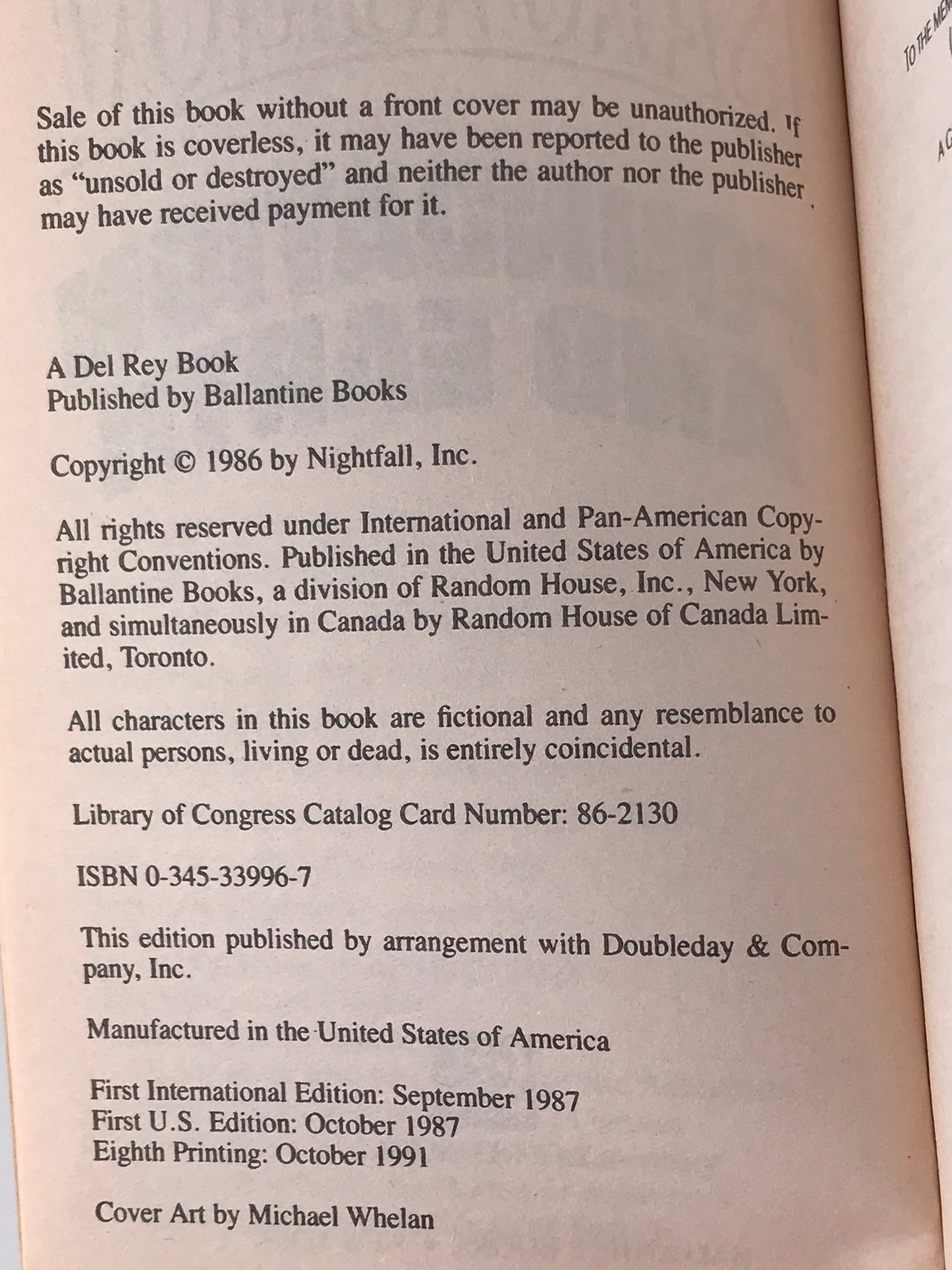 Foundation And Earth DEL REY Paperback Isaac Asimov SF01