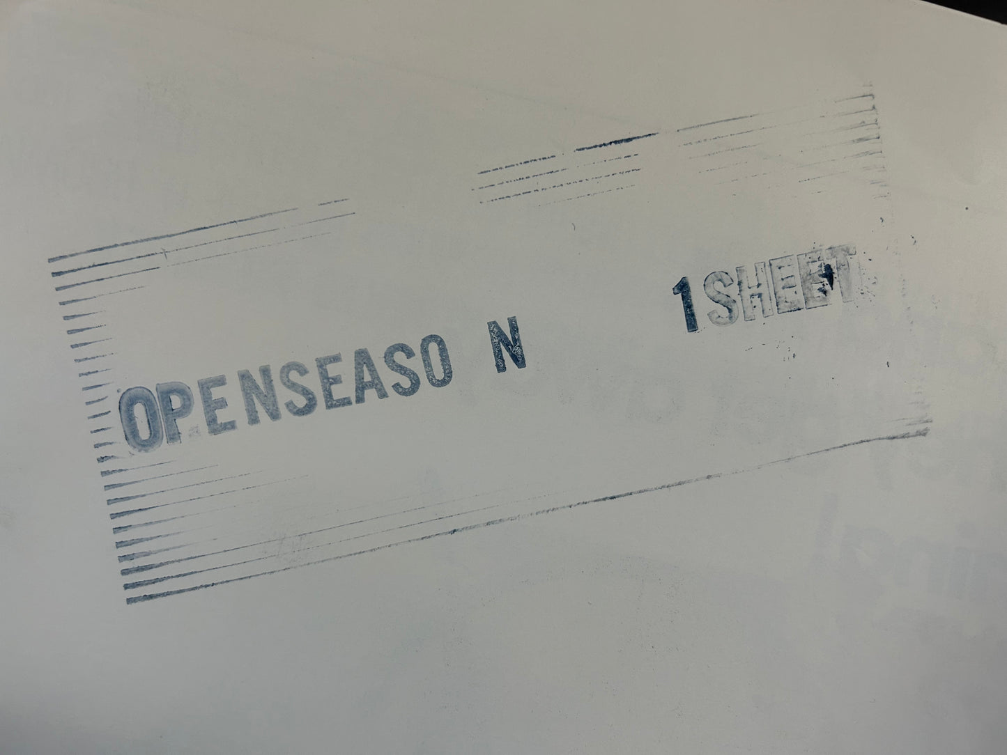 Open Season Original One Sheet Poster 1974