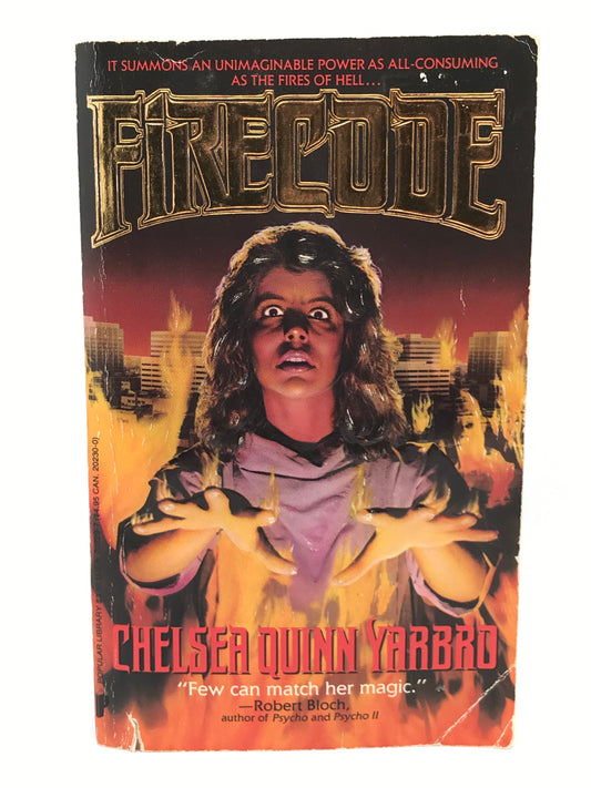 Firecode POPULAR Paperback Chelsea Quinn Yarbro H01