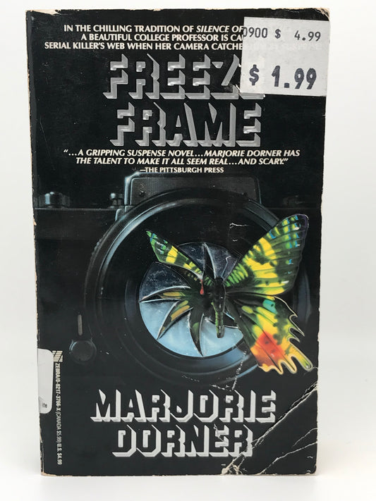 Freeze Frame ZEBRA Paperback Marjorie Dorner H01