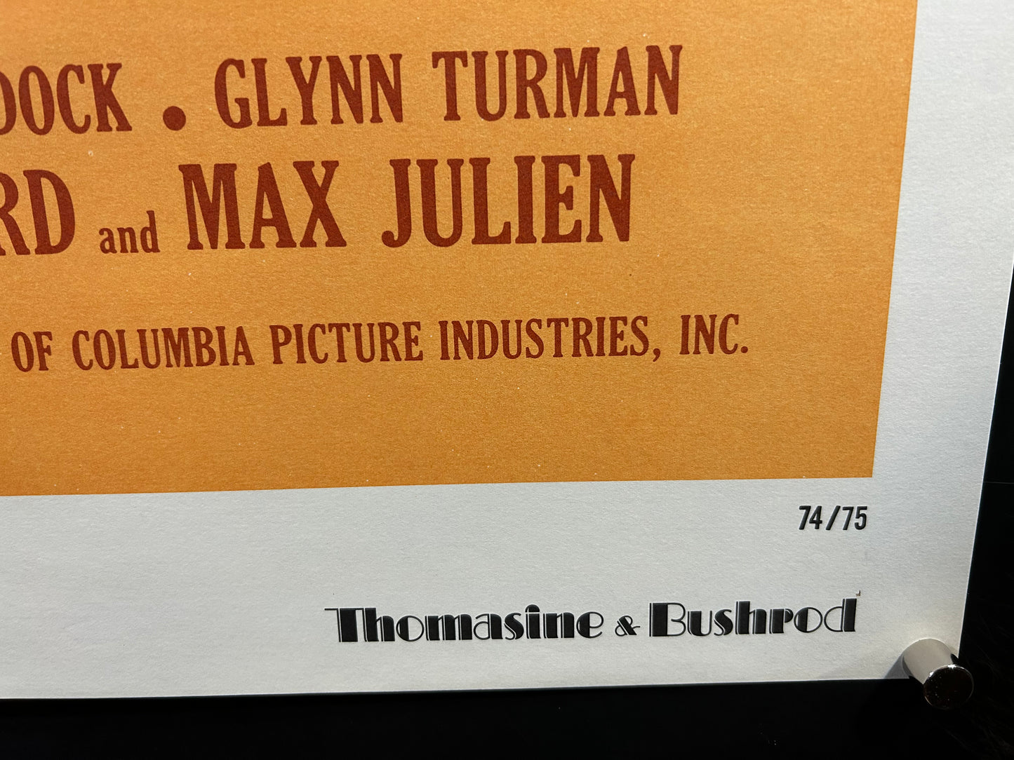 Thomasine & Bushrod Original One Sheet Poster 1974