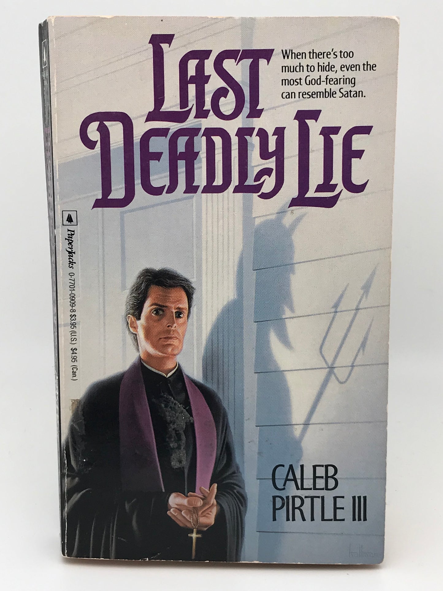 Last Deadly Lie PAPERJACKS Paperback Caleb Pirtle III H01