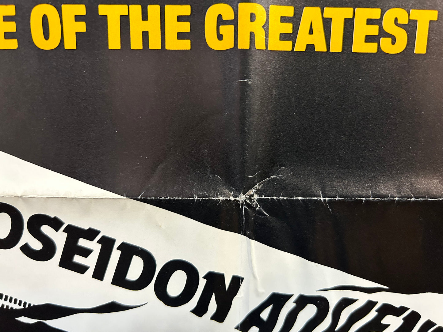 Poseidon Adventure Original One Sheet Poster 1972