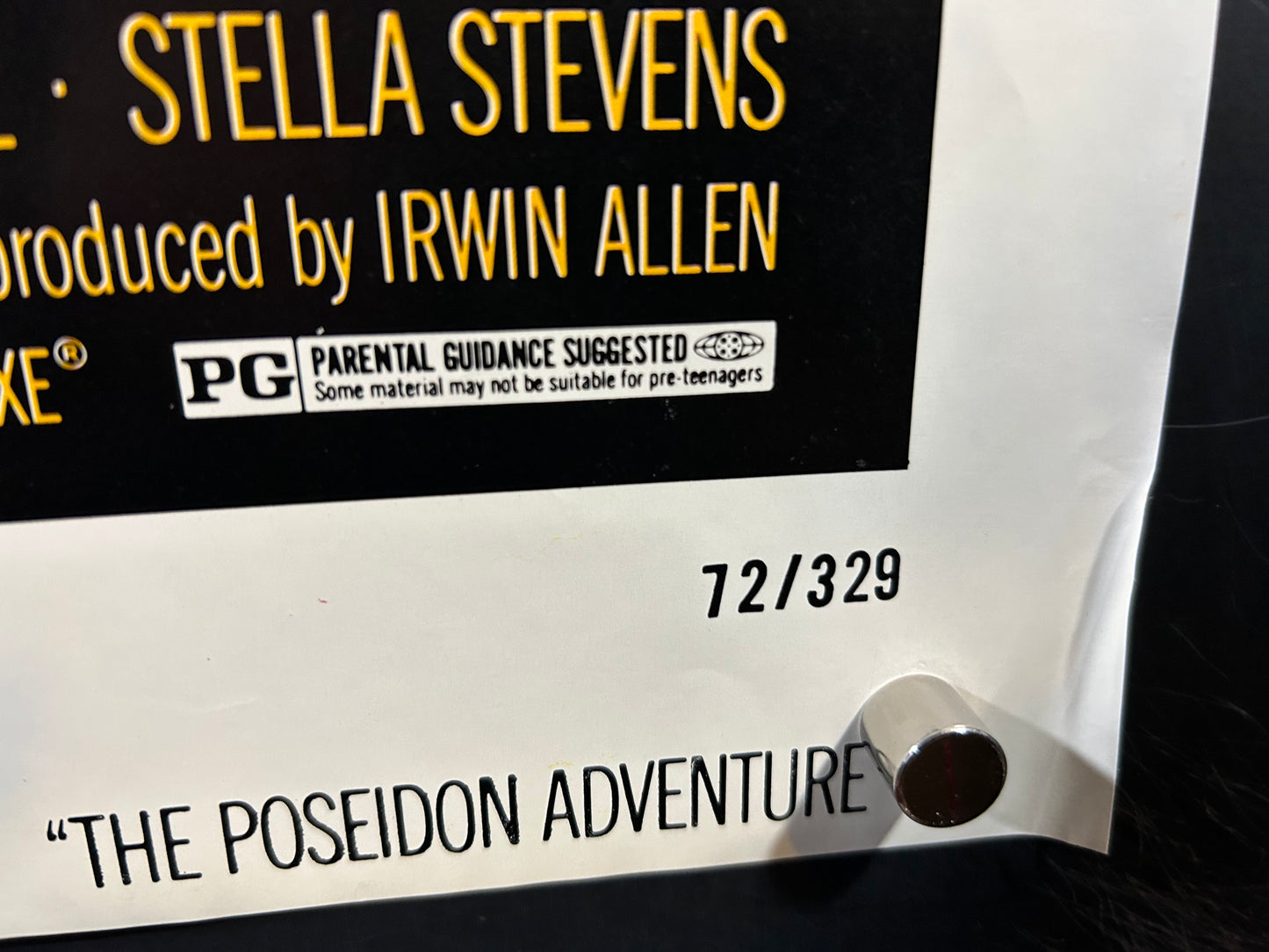 Poseidon Adventure Original One Sheet Poster 1972