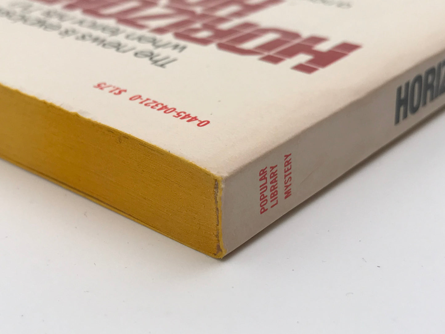 Horizontal Hold POPULAR Paperback R.R. Irvine H01