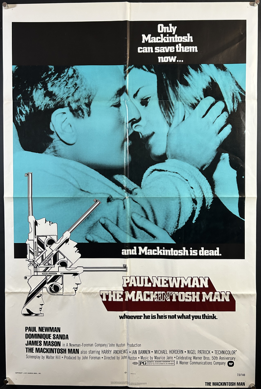 Mackintosh Man Original One Sheet Poster 1973