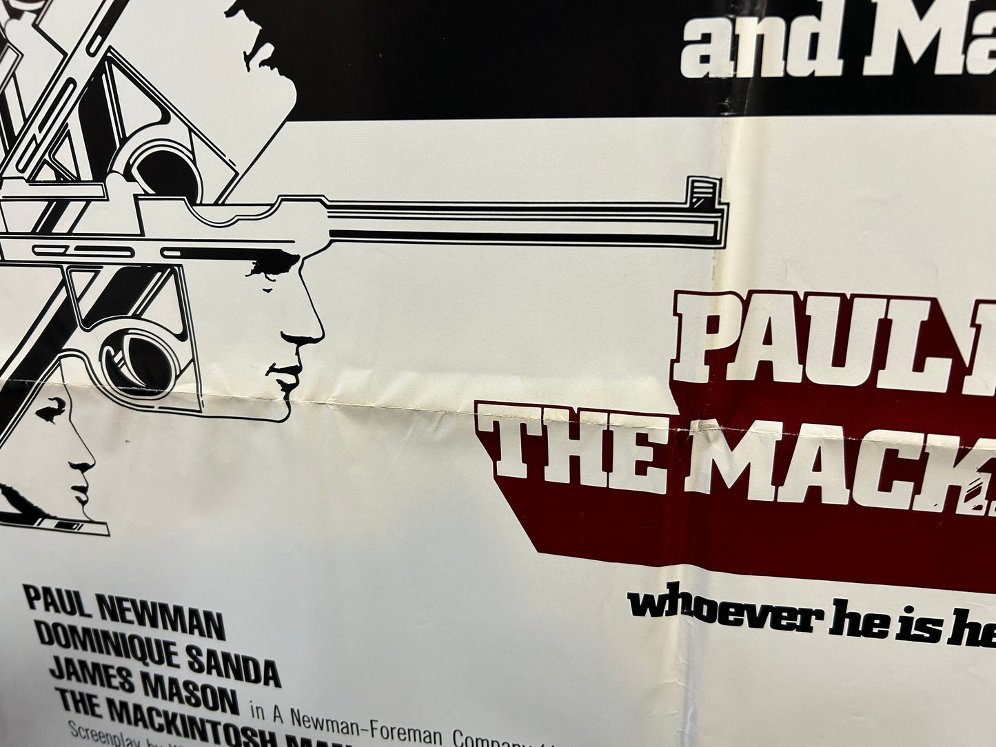 Mackintosh Man Original One Sheet Poster 1973