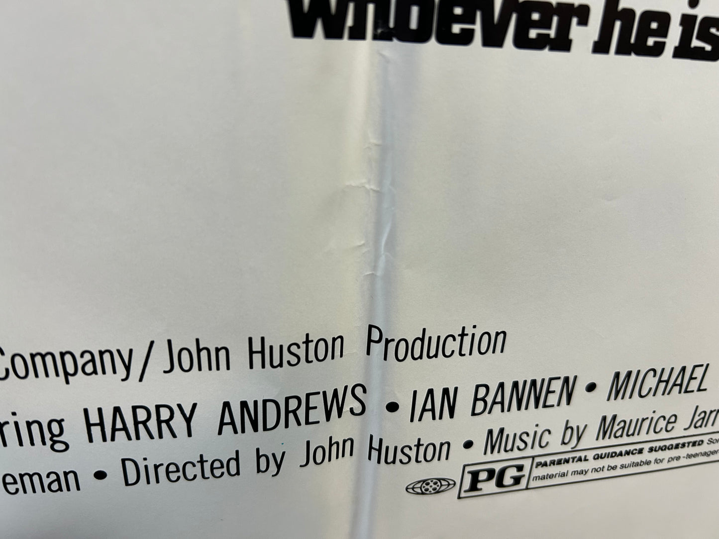 Mackintosh Man Original One Sheet Poster 1973