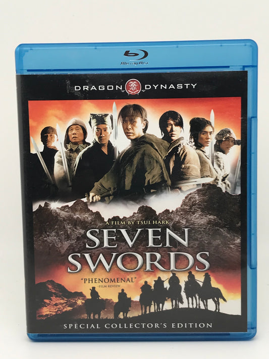 Seven Swords BLU-RAY Donnie Yen, Tsui Hark USED BR01