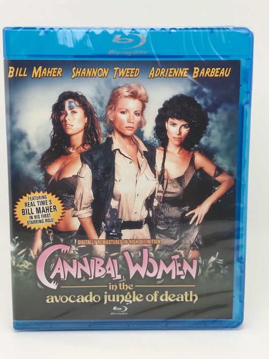 Cannibal Women In The Avocado Jungle Of Death BLU-RAY Barbeau/Tweed NEW/SEALED BR01