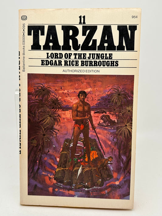 Tarzan Lord Of The Jungle #11 BALLANTINE Paperback Burroughs EA1