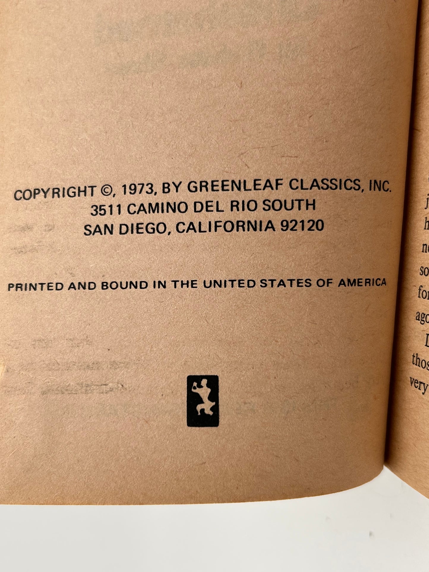 Unashamed GREENLEAF Paperback Andrew Shaw EA1