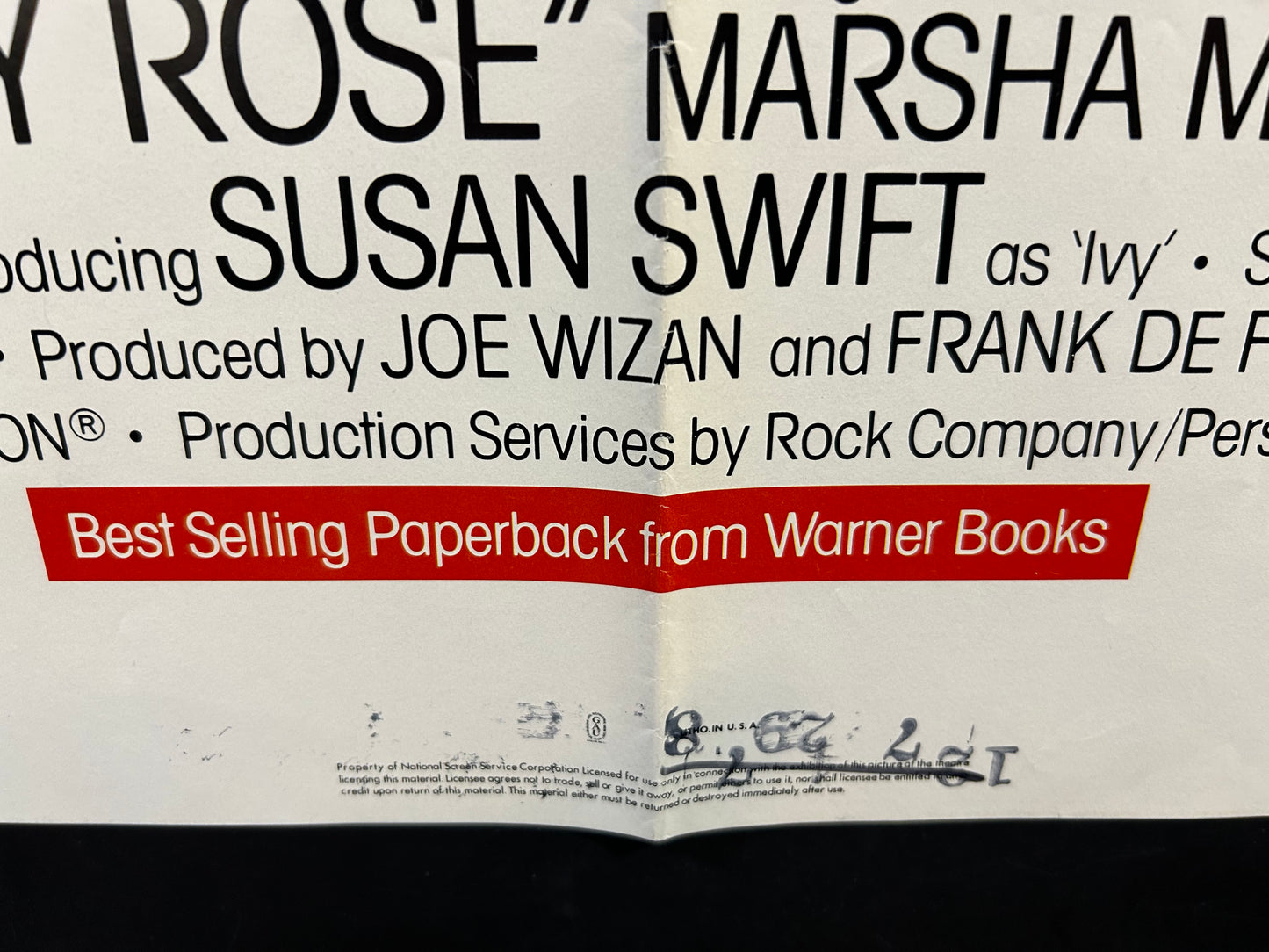 Audrey Rose Original One Sheet Poster 1977