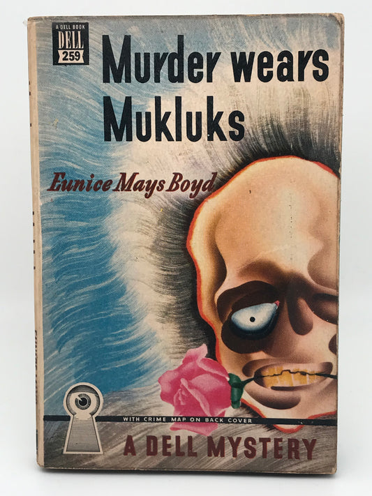 Murder Wears Mukluks DELL Paperback Eunice Mays Boyd CW01