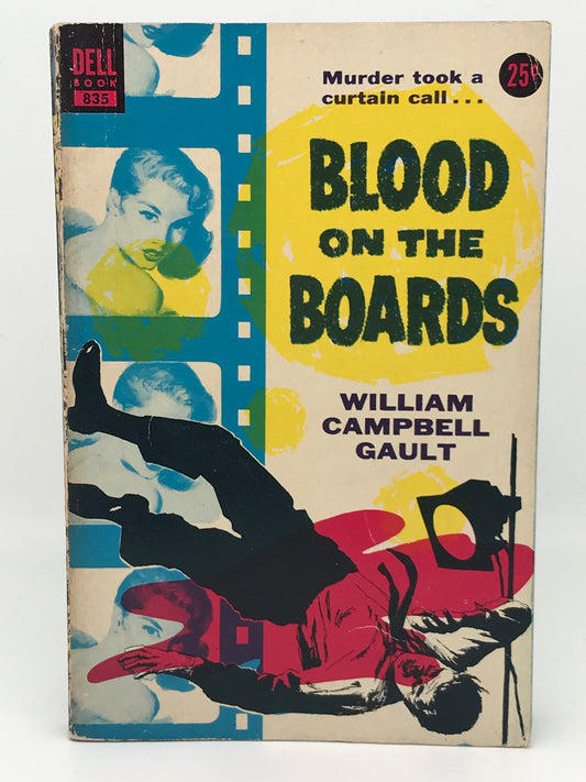 Blood On The Boards DELL Paperback William Campbell Gault CW01