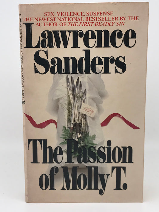 Passion Of Molly T. BERKLEY Paperback Lawrence Sanders CW01