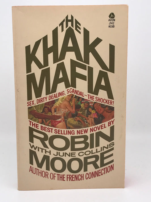Khaki Mafia AVON Paperback Robin Moore/June Collins CW01