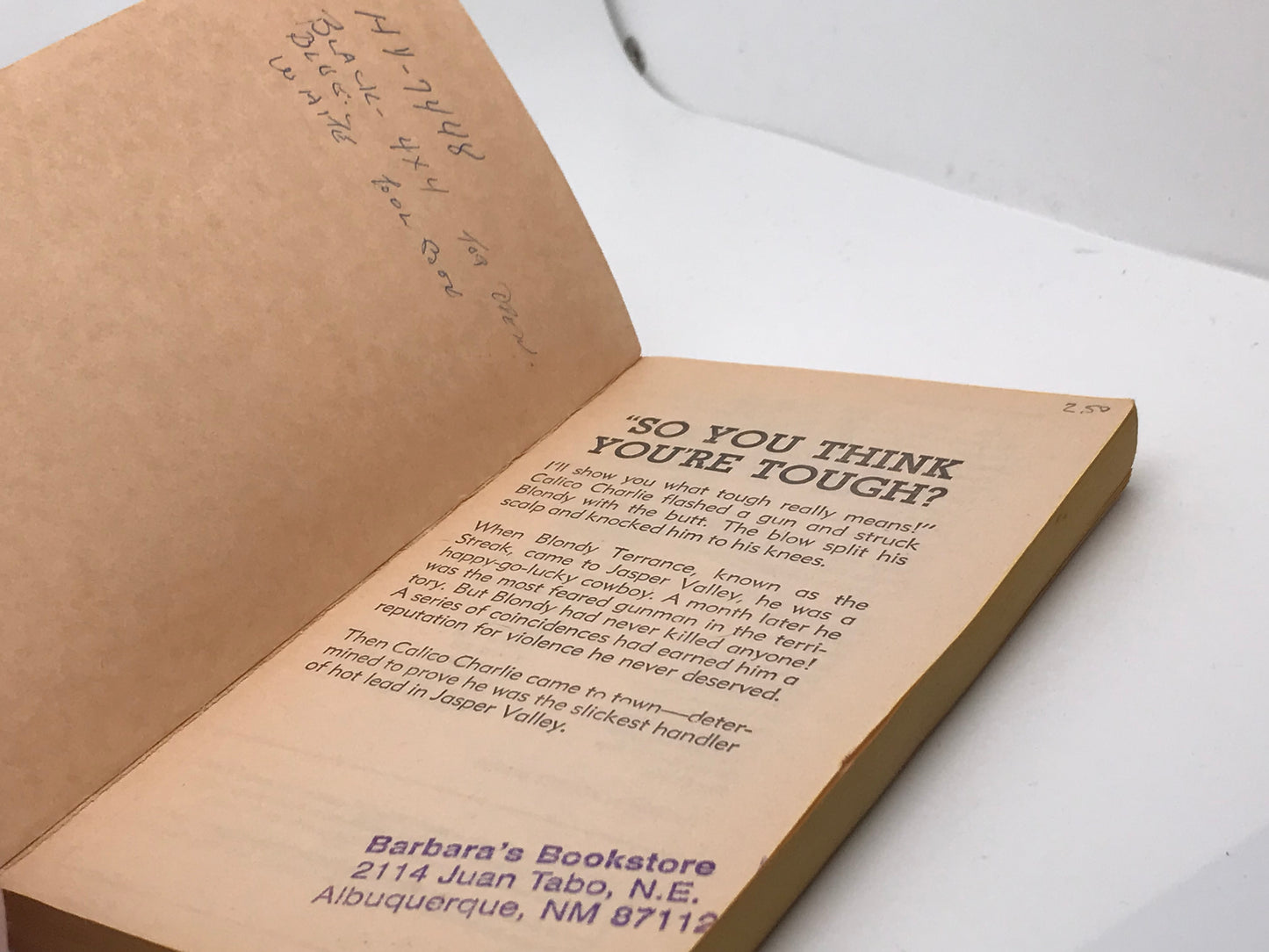 Streak POCKET Paperback Max Brand CW01