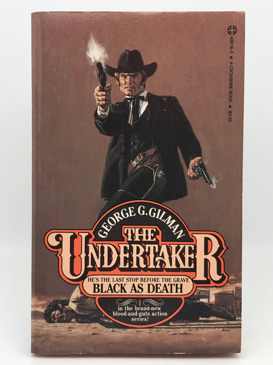 Undertaker #1 Black As Death PINNACLE Paperback George G. Gilman CW01