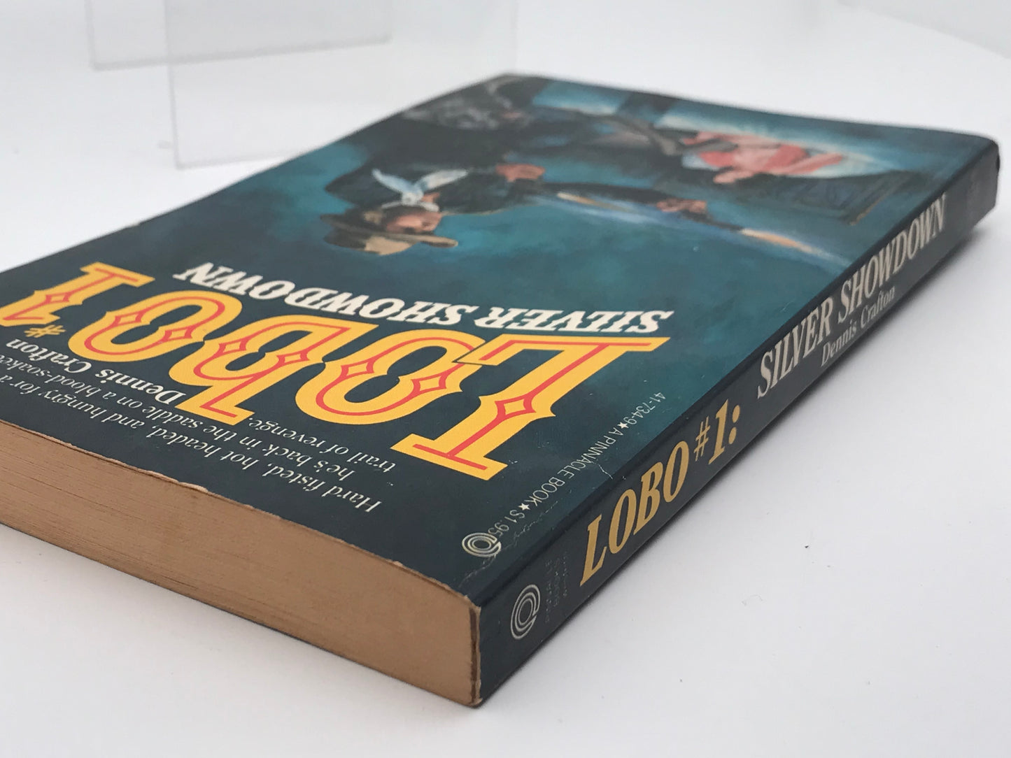 Lobo #1 Silver Showdown PINNACLE Paperback Dennis Crafton CW01