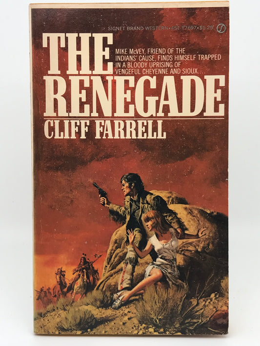 Renegade SIGNET Paperback Cliff Farrell CW01