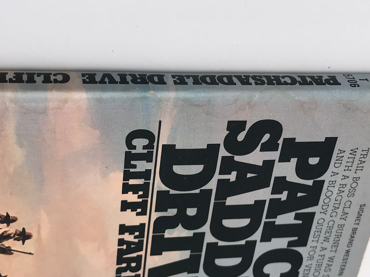 Patch-Saddle Drive SIGNET Paperback Cliff Farrell CW01