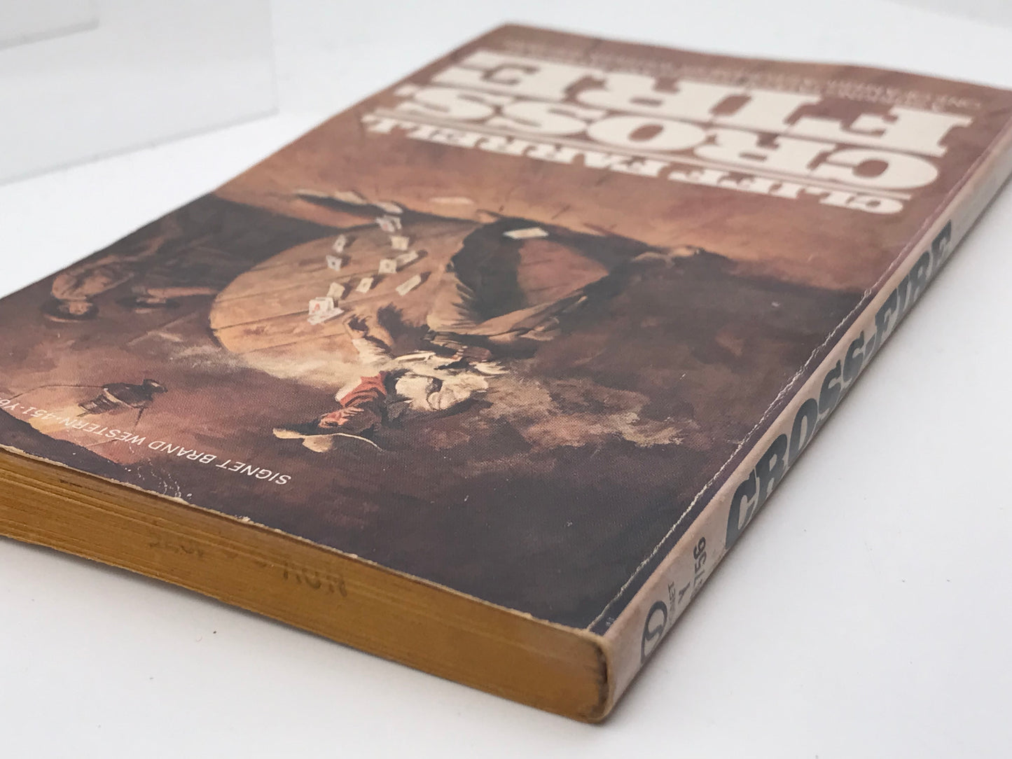 Cross-Fire SIGNET Paperback Cliff Farrell CW01