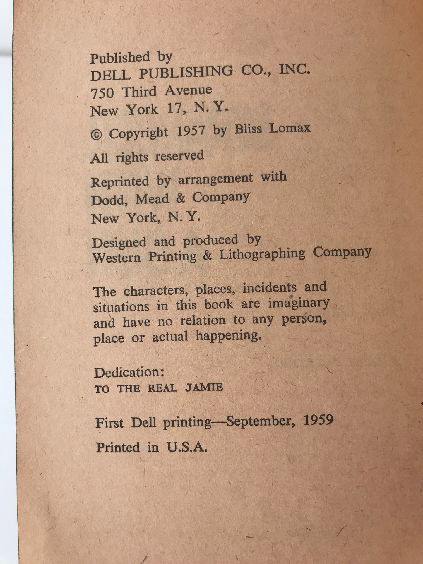 Stranger With A Gun DELL Paperback Bliss Lomax CW01