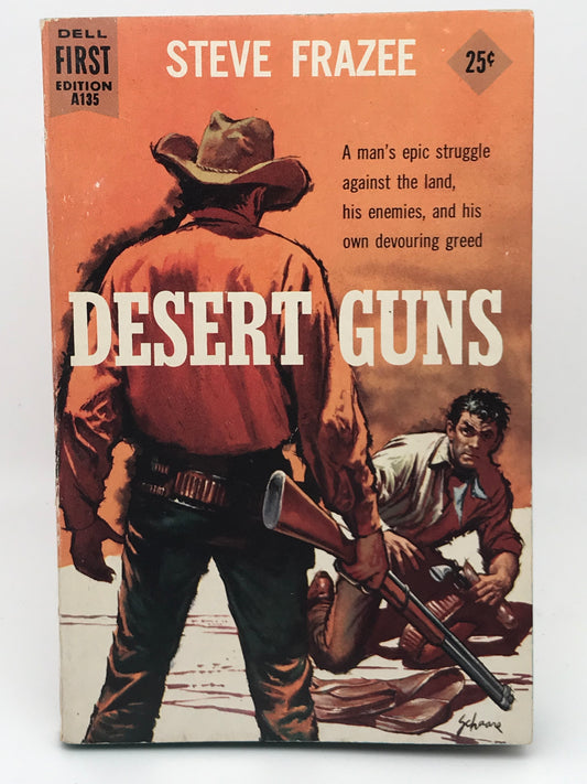 Desert Guns DELL Paperback Steve Frazee CW01