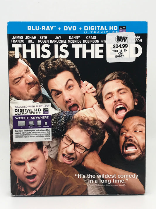 This Is The End BLU-RAY Seth Rogen USED BR01