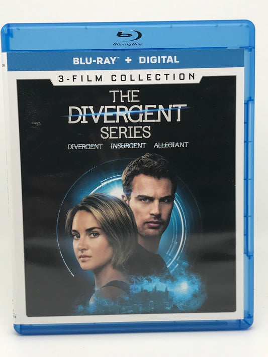 Divergent Trilogy BLU-RAY USED BR01