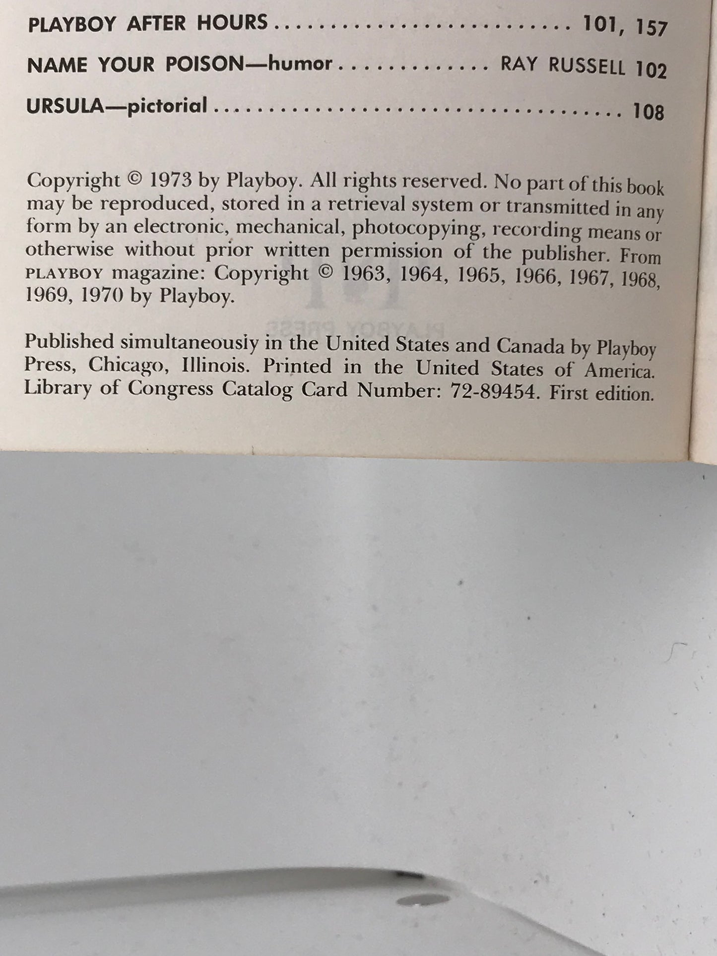 Pocket Playboy #2 PLAYBOY Paperback 1973 A01