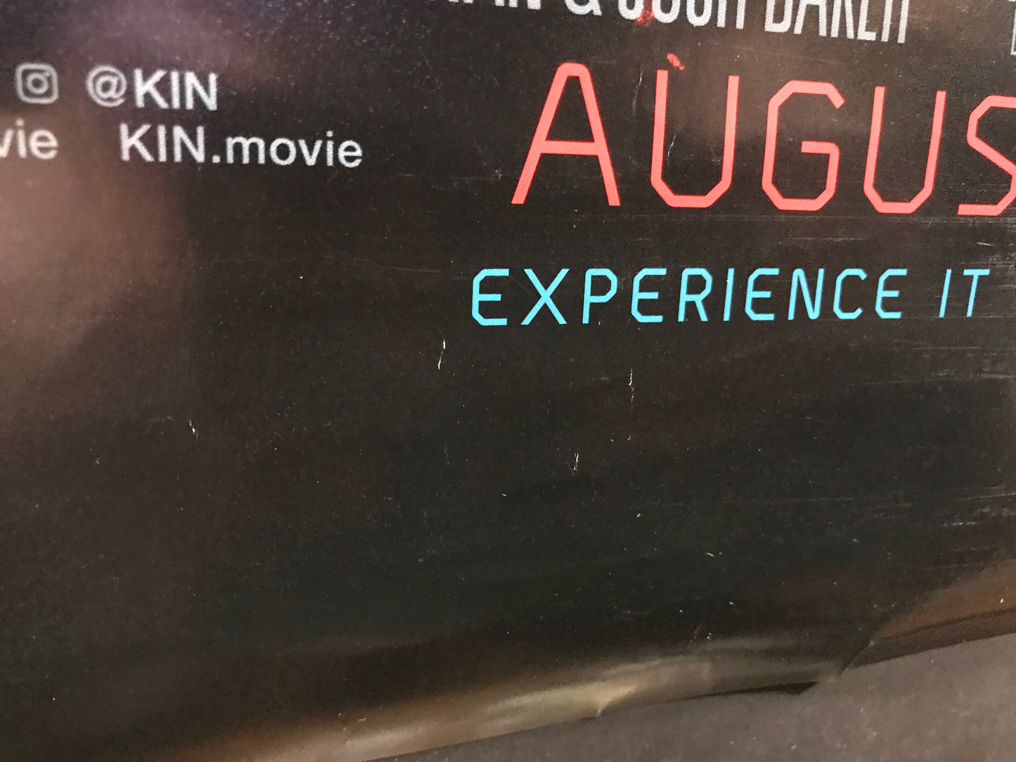 KIN Original One Sheet Poster 2018