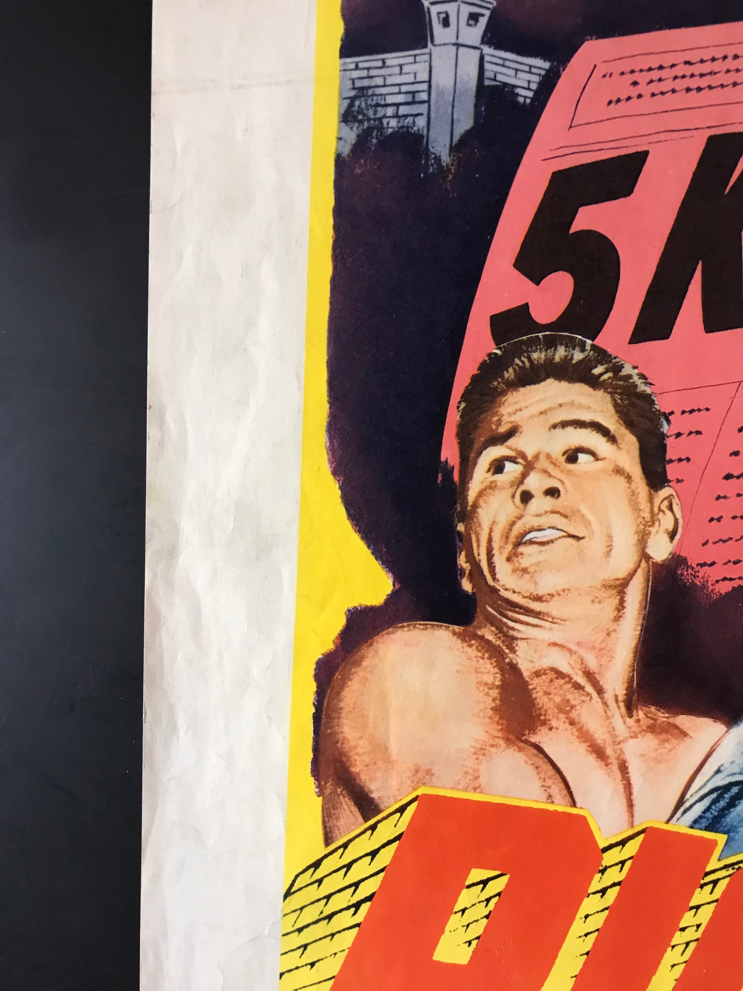 Big House U.S.A. Original Half Sheet Poster 1955