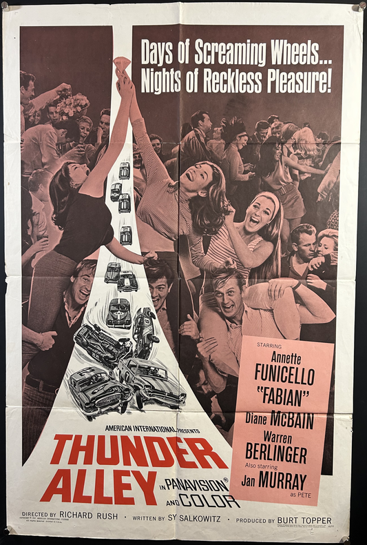 Thunder Alley Original One Sheet Poster 1967
