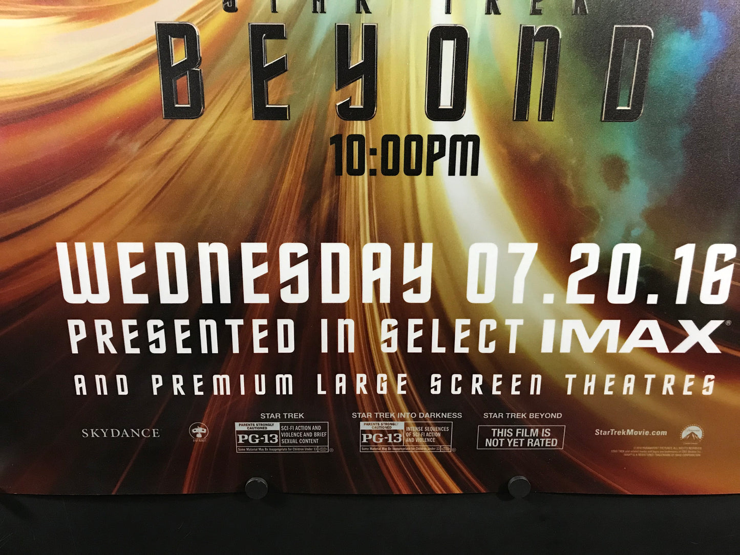 Star Trek Triple Bill Original One Sheet Poster 2016