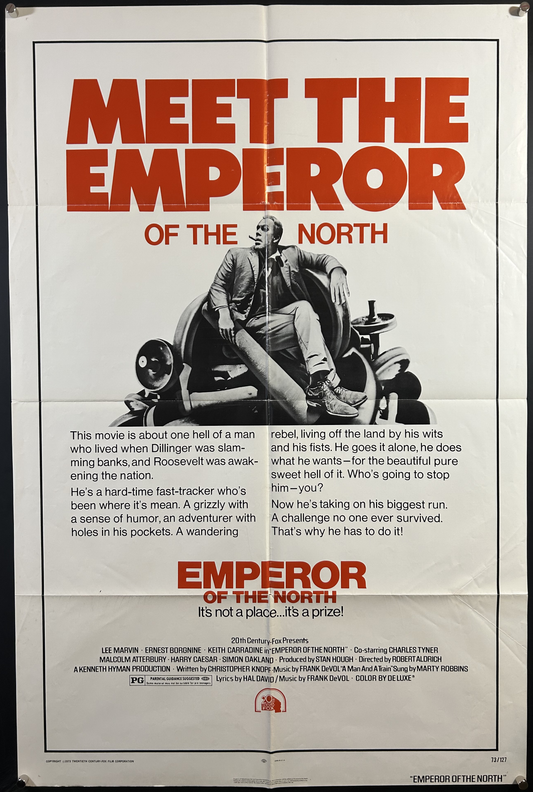 Emperor Of The North Original One Sheet Poster 1973