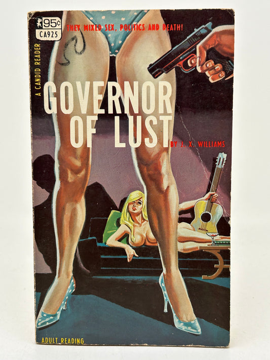 Governor Of Lust GREENLEAF/CORINTH Paperback J.X. Williams EA1