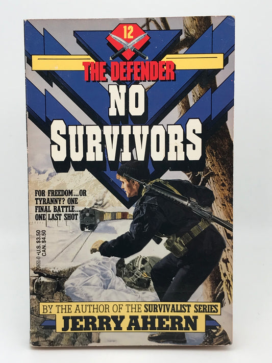 Defender #12 No Survivors DELL Paperback Jerry Ahern ACH01