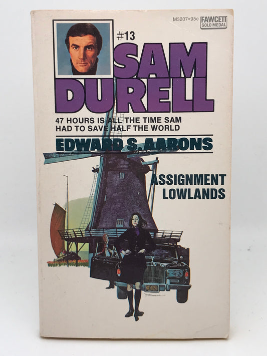 Sam Durell #13 Assignment Lowlands FAWCETT Paperback Edward S. Aarons ACH01