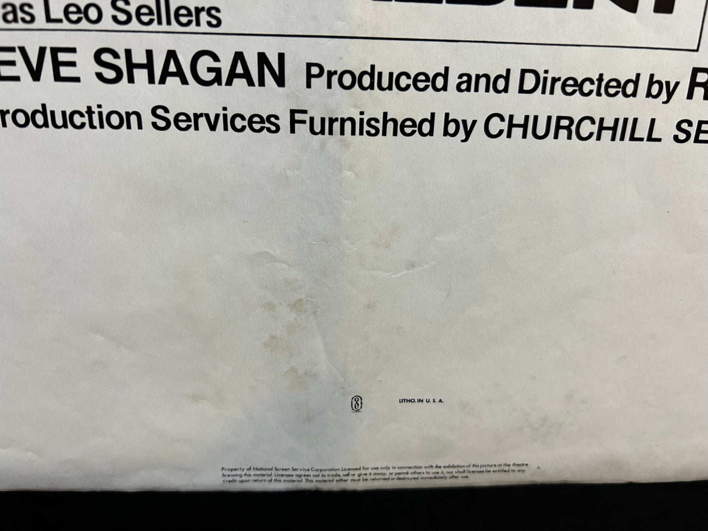 Hustle Original One Sheet Poster 1975