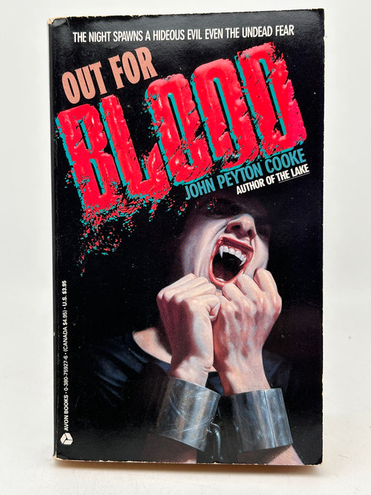 Out For Blood AVON Paperback John Peyton Cooke EA1