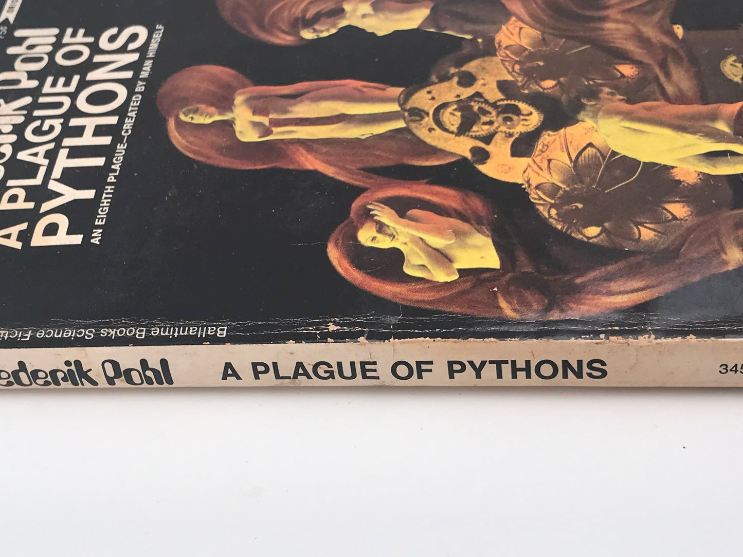 Plague Of Pythons BALLANTINE Paperback SIGNED Frederik Pohl SF03