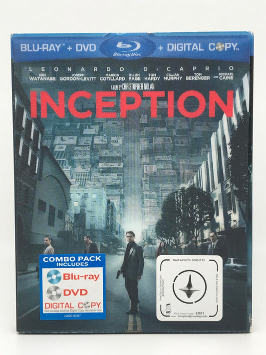 Inception BLU-RAY Christopher Nolan USED BR01