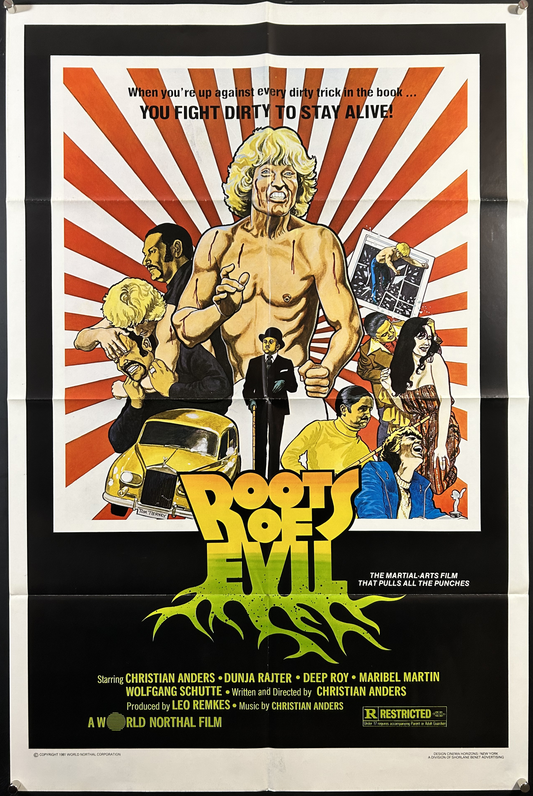 Roots Of Evil Original One Sheet Poster 1981