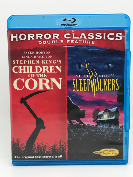 Children Of The Corn/Sleepwalkers BLU-RAY Stephen King USED BR01