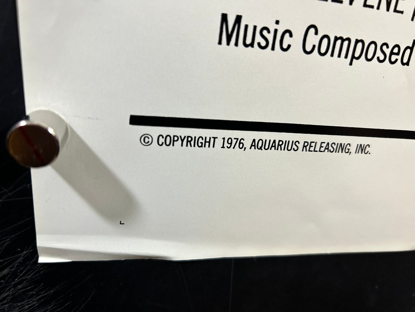 Bodyguard Original One Sheet Poster 1973 Sonny Chiba!