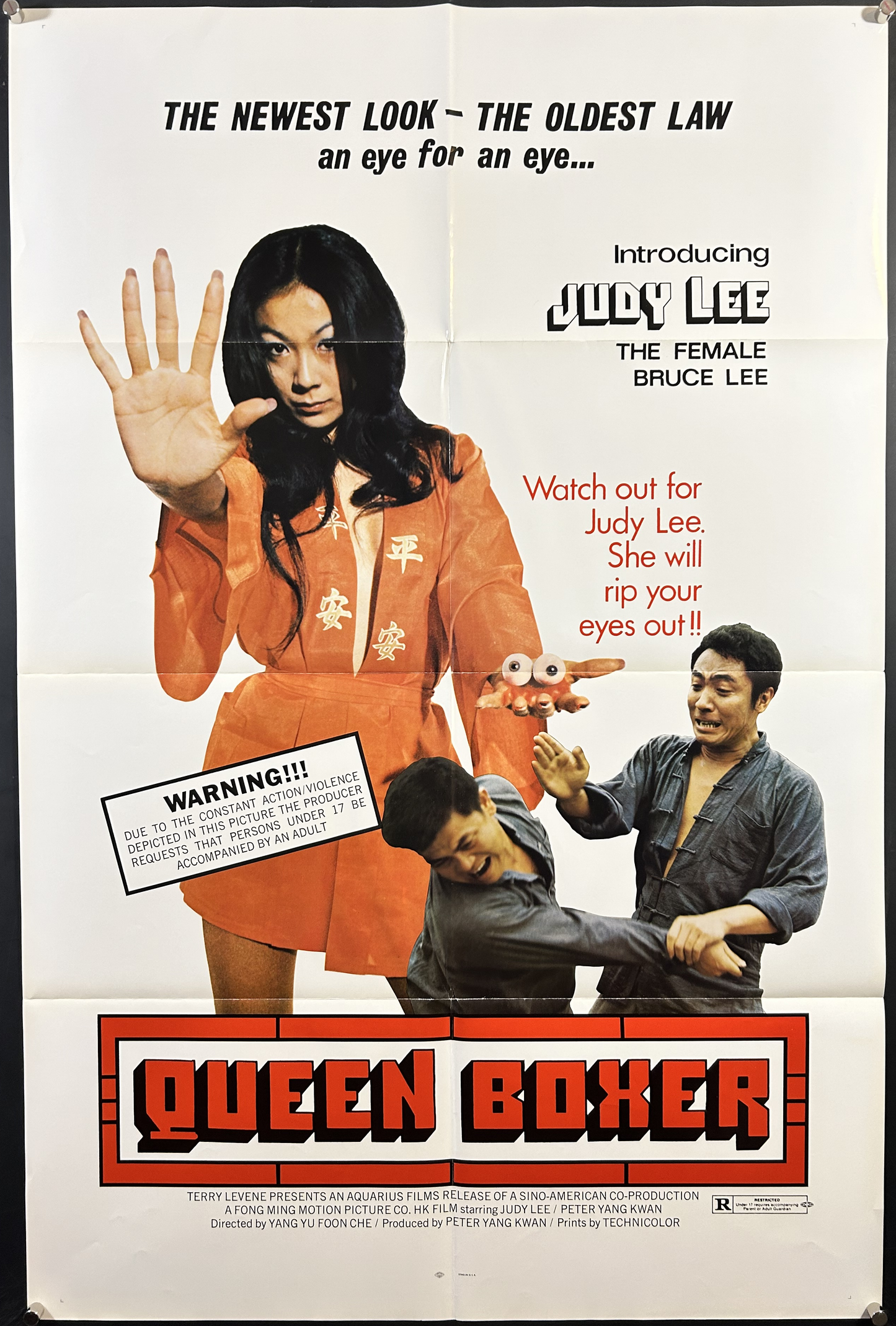 Queen Boxer Original One Sheet Poster 1972