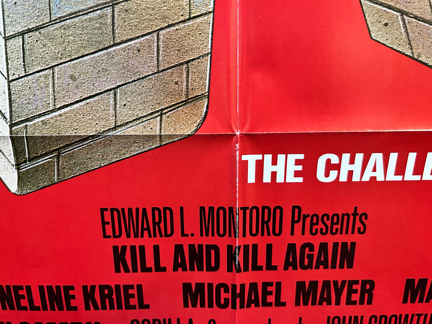 Kill And Kill Again Original One Sheet Poster 1981